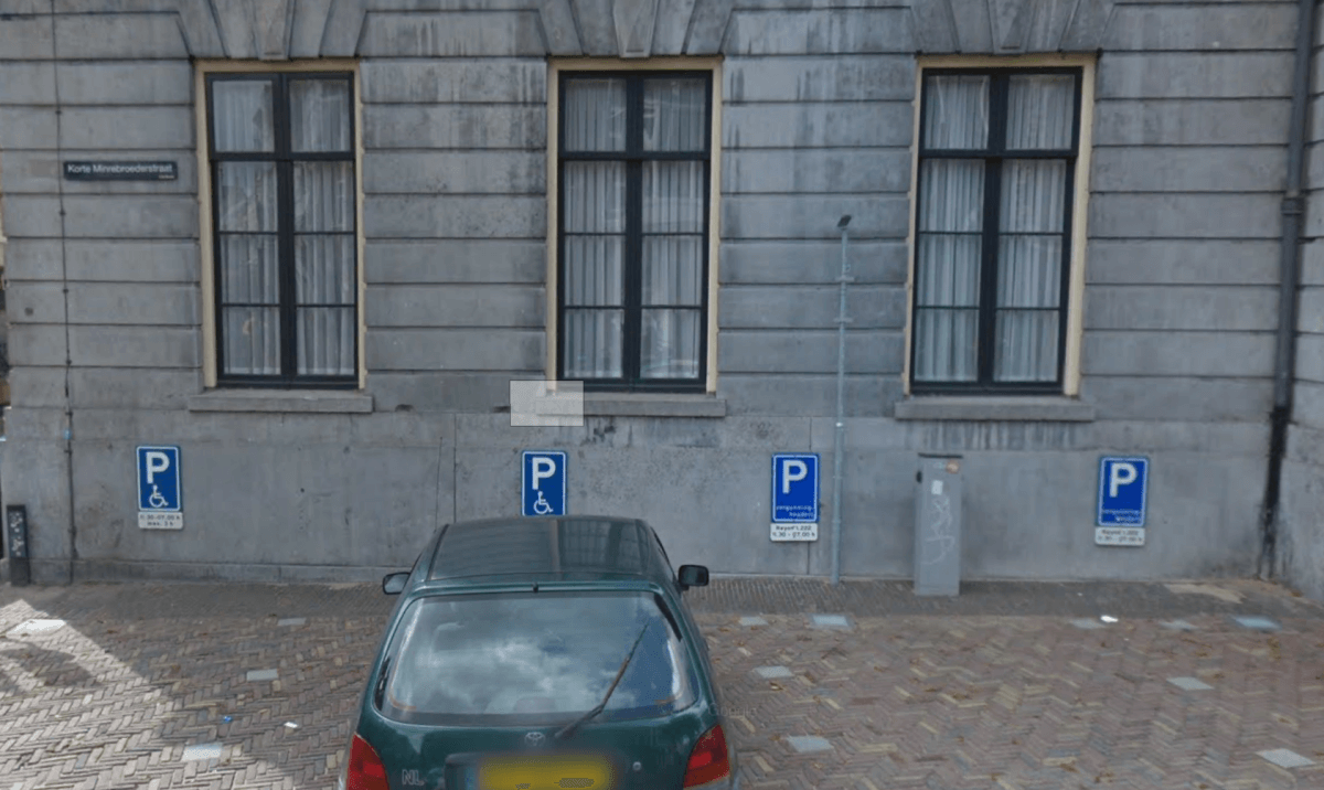 Augustus 2017. Schermprint Google Streetview