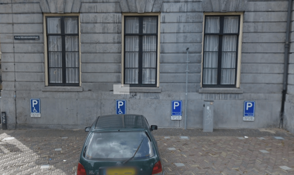 Augustus 2017. Schermprint Google Streetview