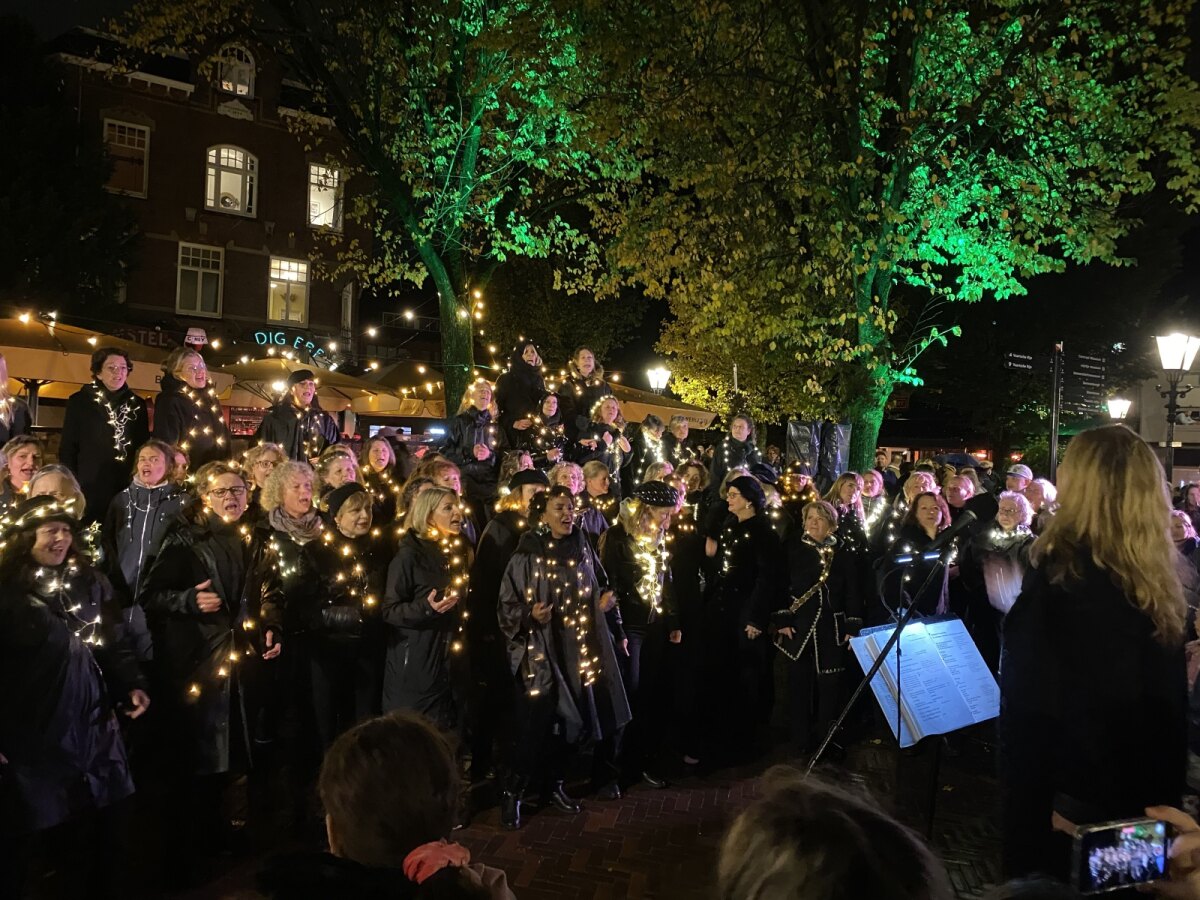 The Tobin Singing Society zong onder meer Queens 'Somebody to love'