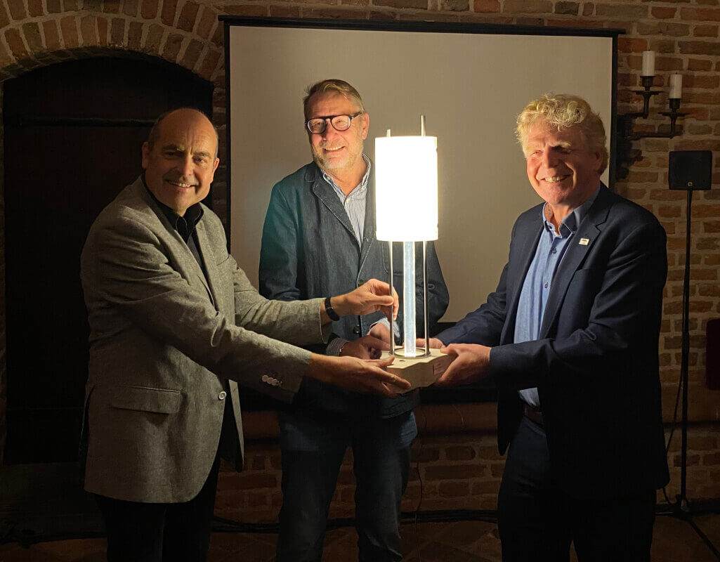 Louis Verbeek (SemperNovum), Olav Rosenberg (Stichting Utrechts eigenDom) en Cor Jansen (Utrecht Marketing). Foto: JT