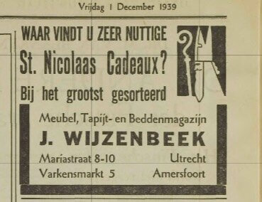 Utrechts Nieuwsblad, 1939