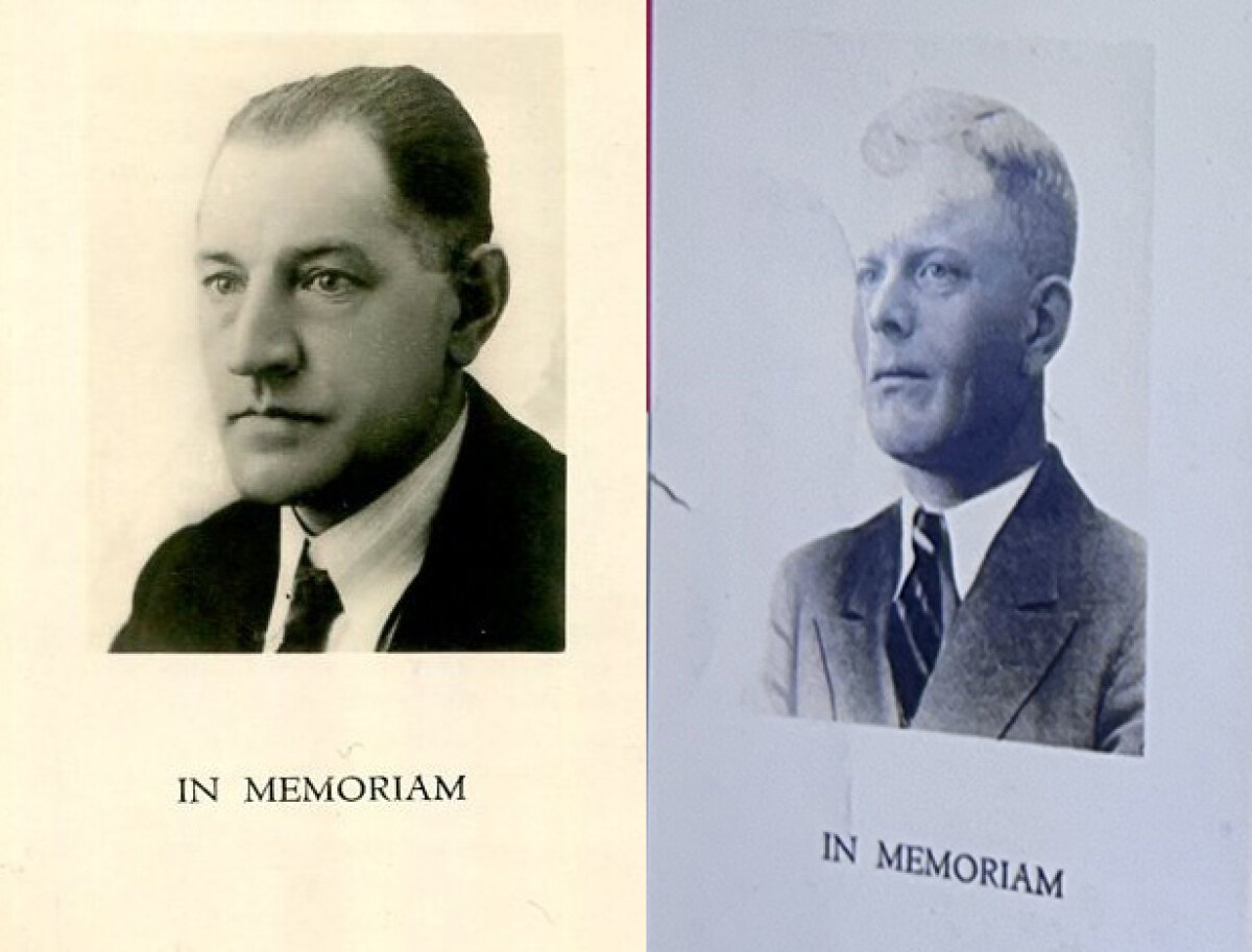 Wim Aarsee (links) en Willem Vianen