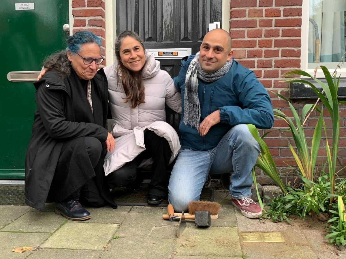 Familieleden uit Israël. Foto: Nicole E. Zonderhuis