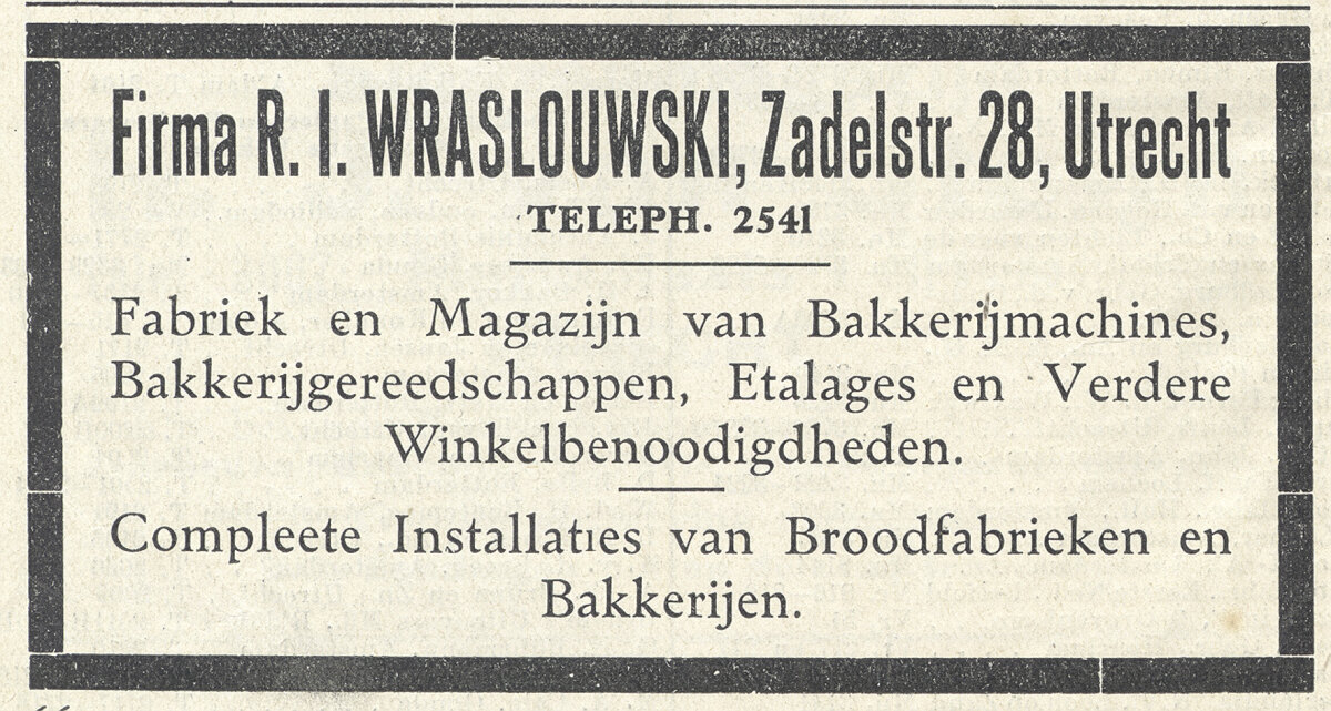 Adverentie uit 1918. Afbeelding: Utrechts Archief