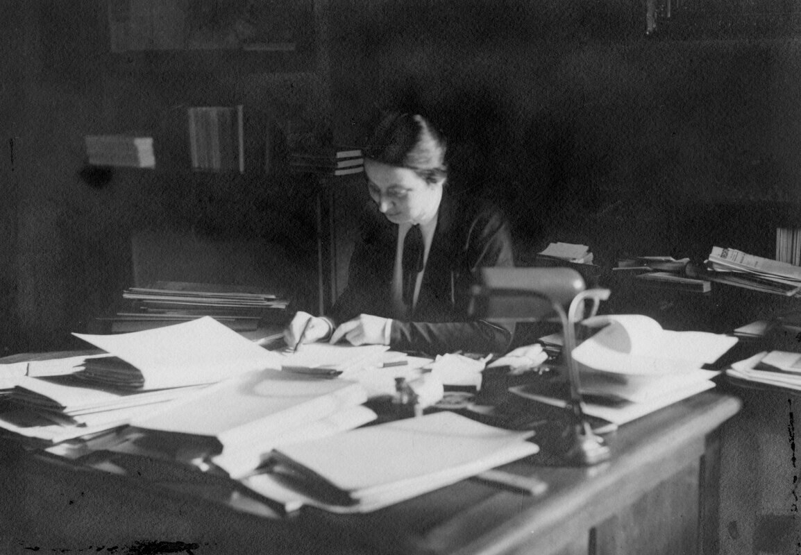 Portret van mr. Marie Anne Tellegen, circa 1936. Foto HUA