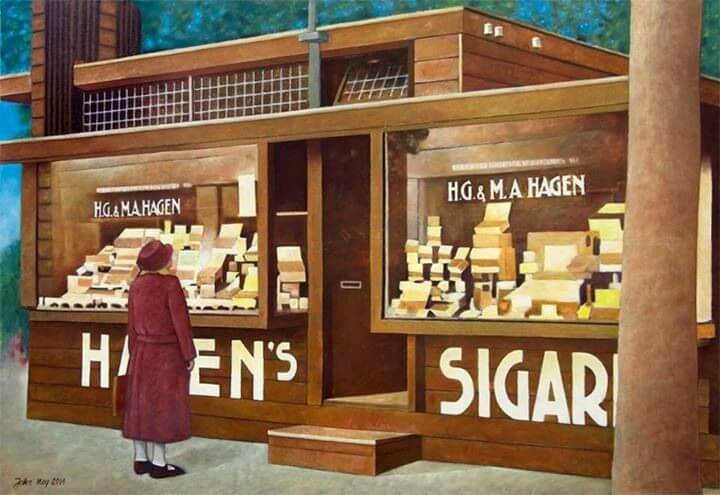 Hagen's Sigarenwinkel van John Noy.