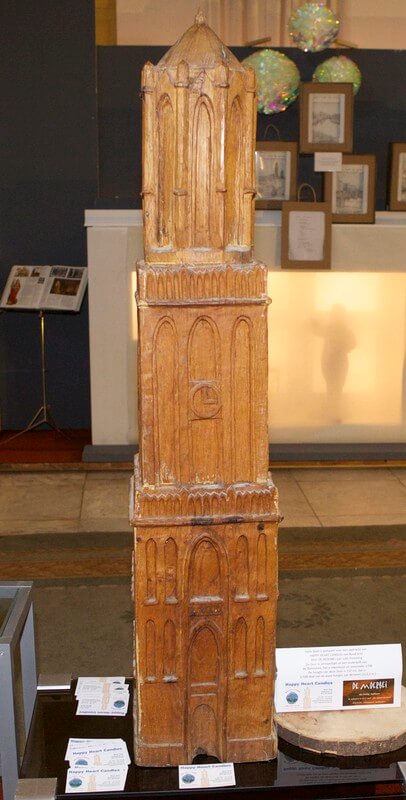 Een beukenhouten Domtoren. Foto: Ton van den Berg