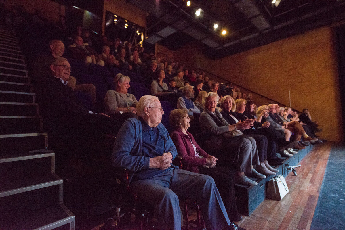 Henk Temming bij de uitvoering in 2017. Foto: Jelmer de Haas