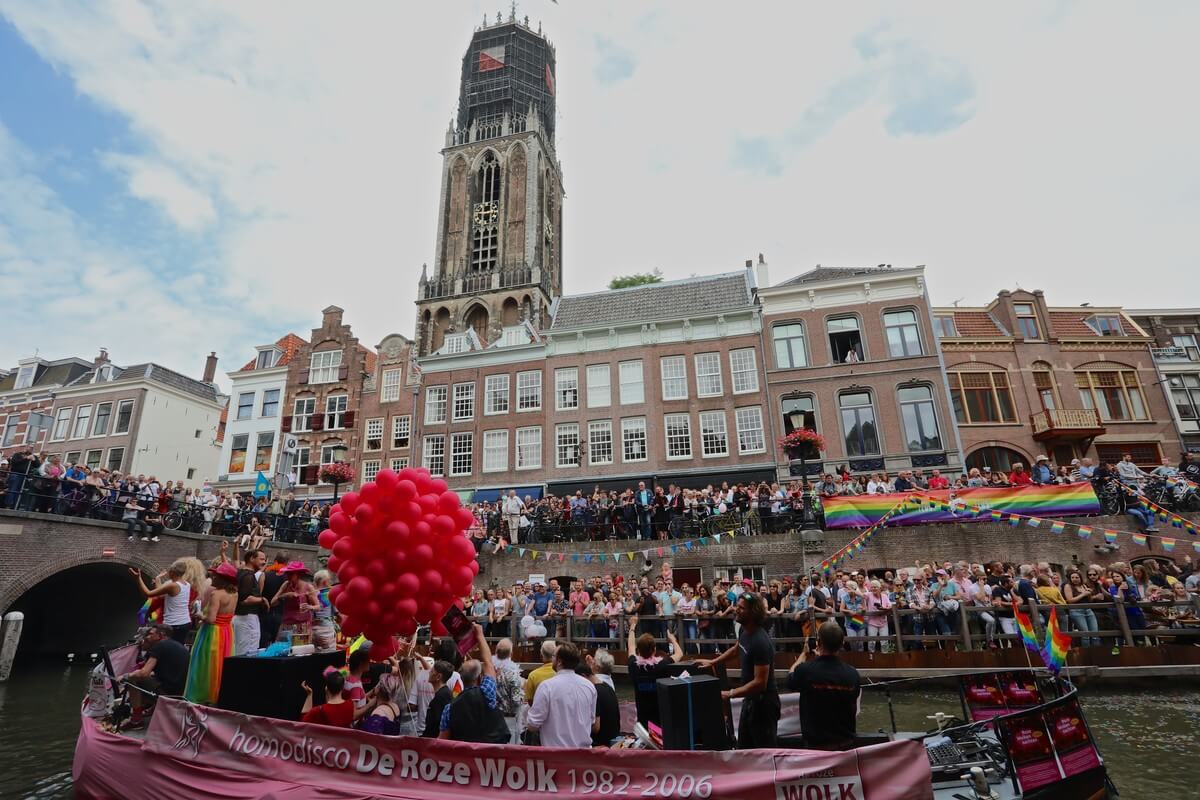 Boot De Roze Wolk. Foto: Ton van den Berg