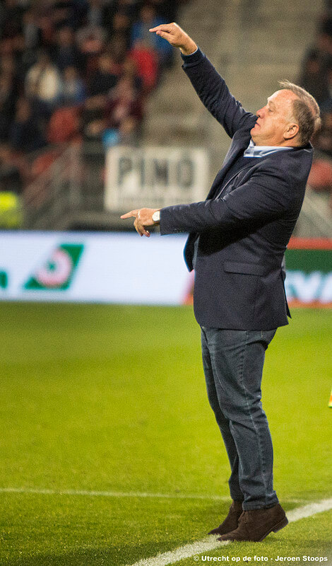 Trainer Advocaat.