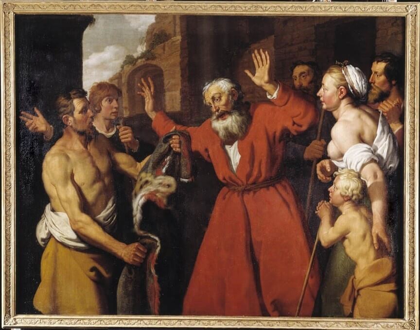 Jacob herkent het bebloede kleed van Jozef. Foto: Catharijneconvent