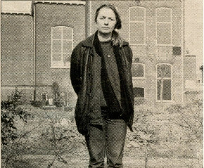 Britt Nelemans in 1997. Foto uit Wijkblad Oost