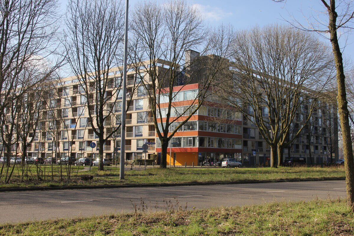 Het voormalige bejaardenhuis aan de Vulcanusdreef. Foto: Willem Geijssen