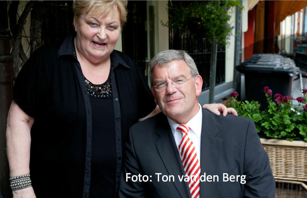 Stien de Bruin en Jan van Zanen in 2013. Foto: Ton van den Berg