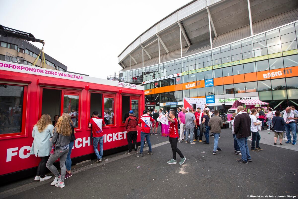 De nieuwe ticketbox.