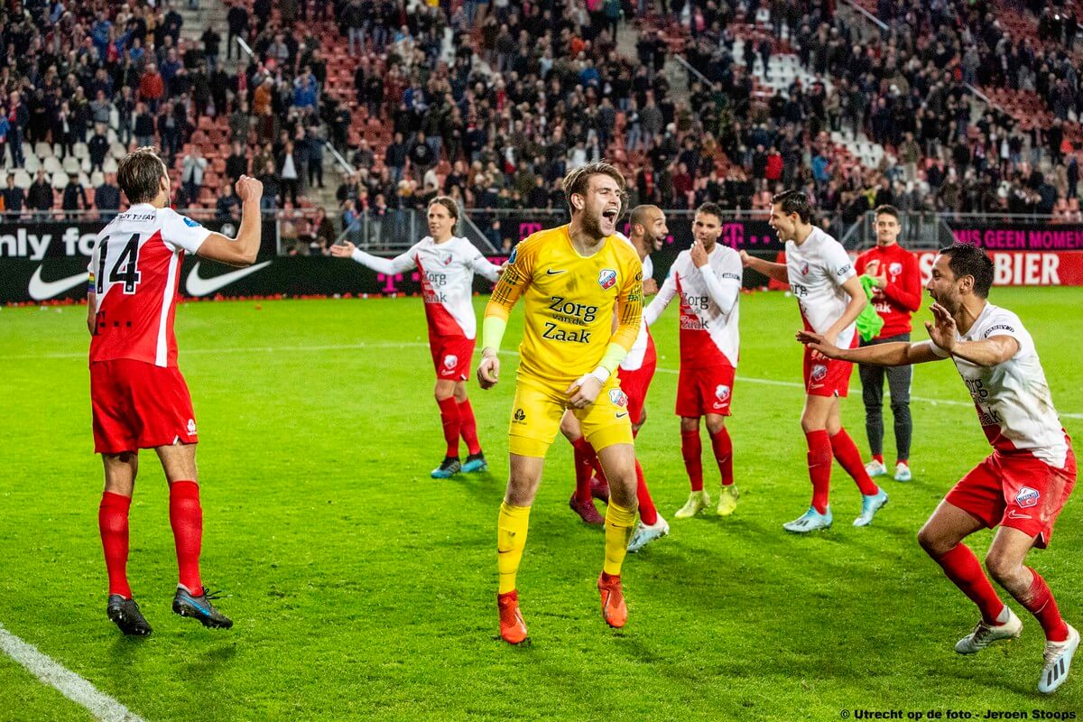 Feest bij FC Utrecht.