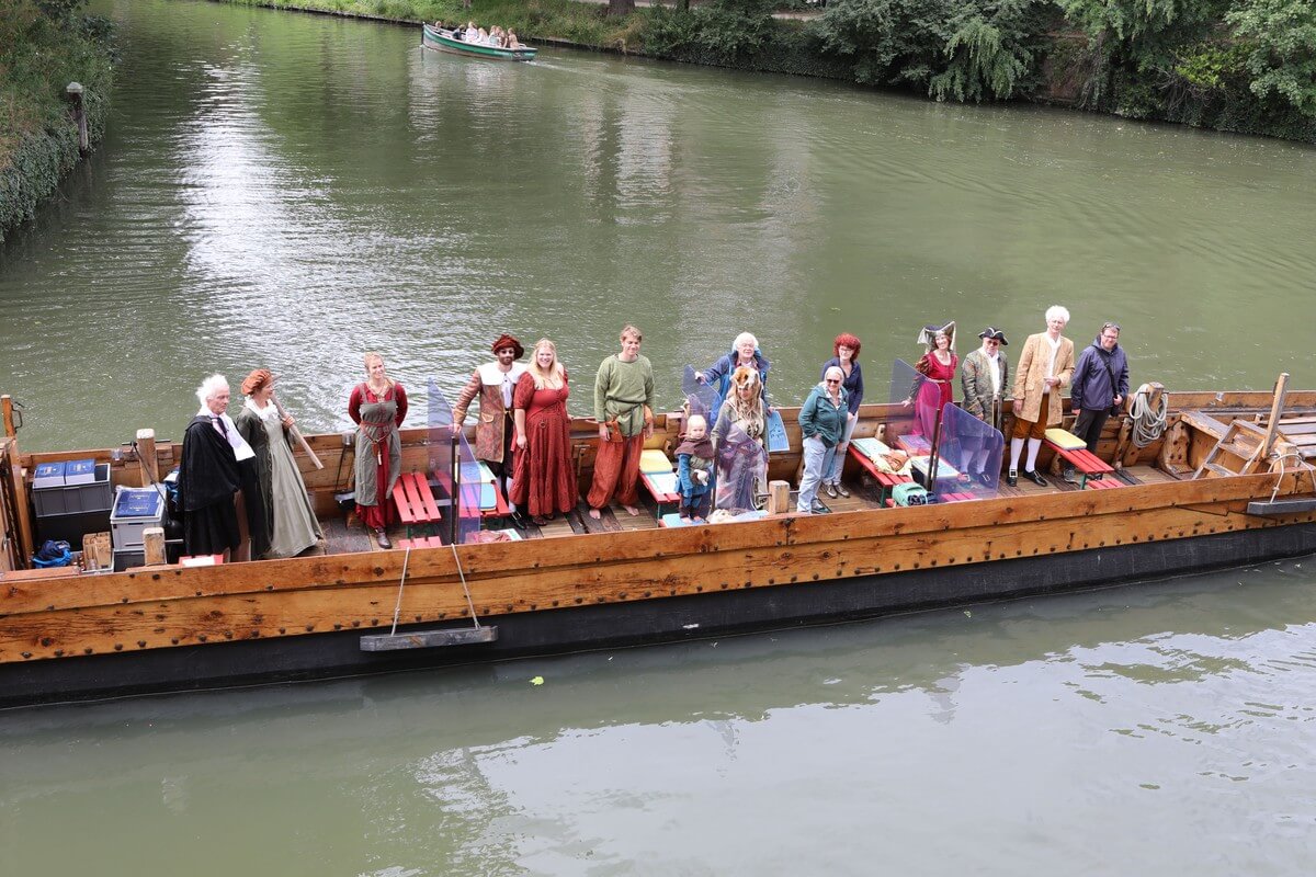 Landgoed Wickenburgh op de Romeinse boot. Foto: Ton van den Berg