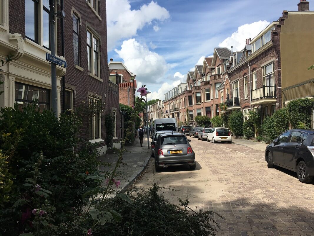 Bellamystraat even + oneven zijde. Foto: Dik Binnendijk