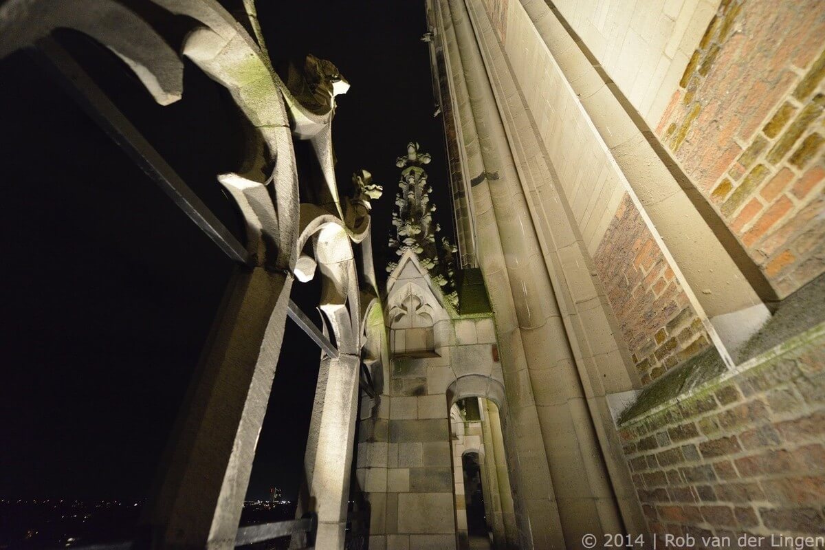 Op de toren. Foto: Rob van der Lingen