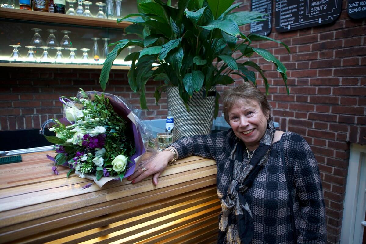 Yvonne Groeneveld, manager van het Werftheater. Foto: Ton van den Berg