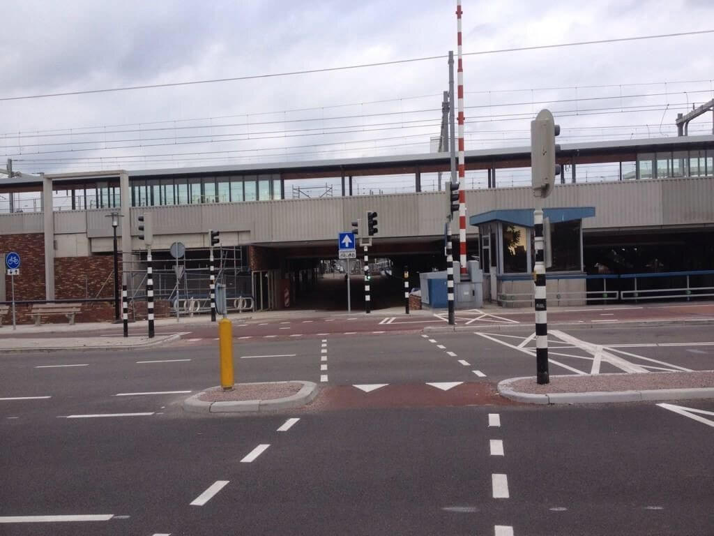 De tunnel richting Westerkade is weer open. Foto: H. Viezee