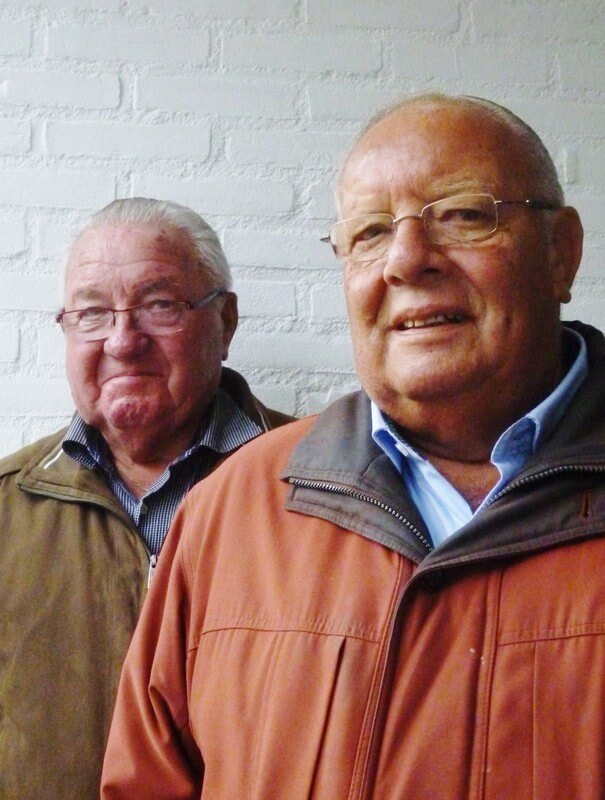 Bob (81) en Max (75) Haagman. Foto: Jan Jansen