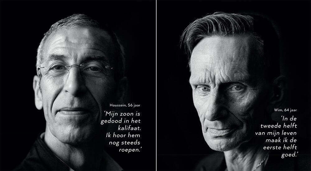 Twee van de zes Utrechtse hoofdpersonen van het requiem. Foto's: Marcel Prins