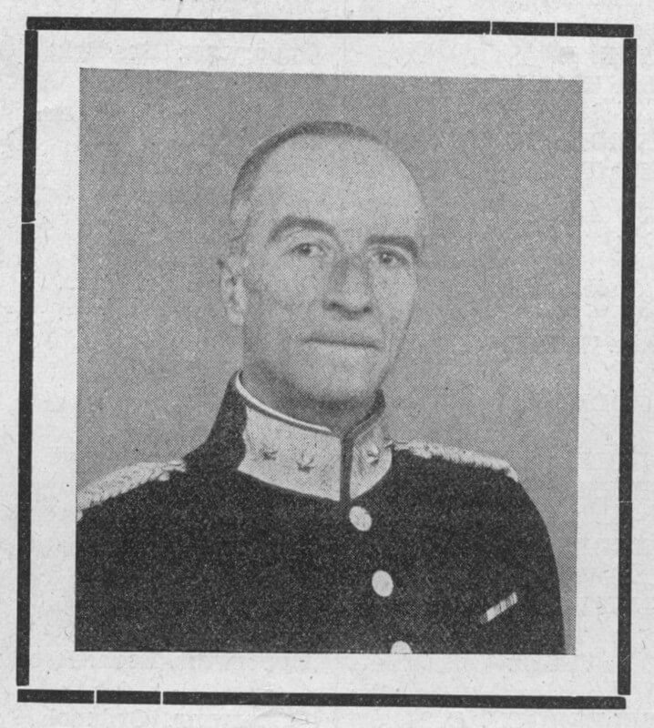 Waarnemend president van de staatspolitie G.J. Kerlen. Foto: Politieblad (1943)