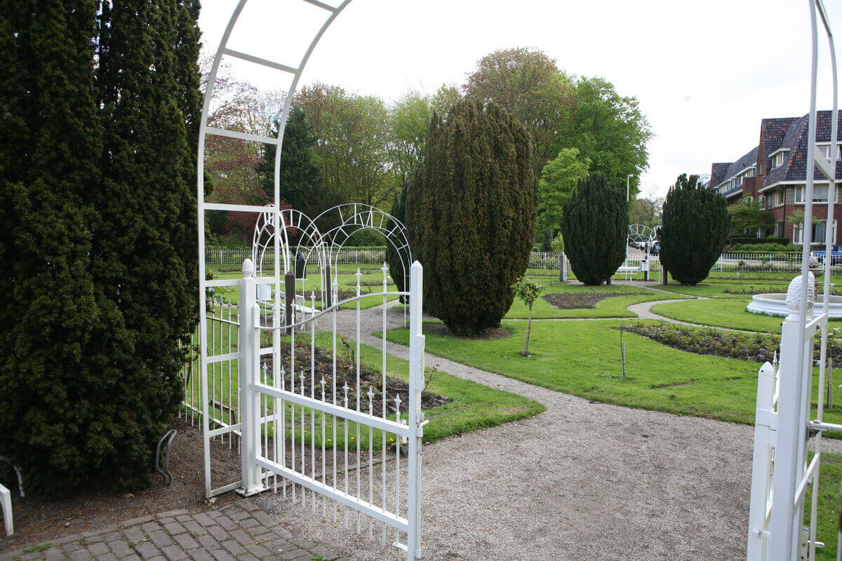 Het Rosarium in Oudwijk. Foto: Ton van den Berg