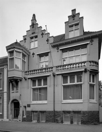 Het pand Maliebaan waar de Sicherheitsdienst is gevestigd. Foto: Collectie HUA