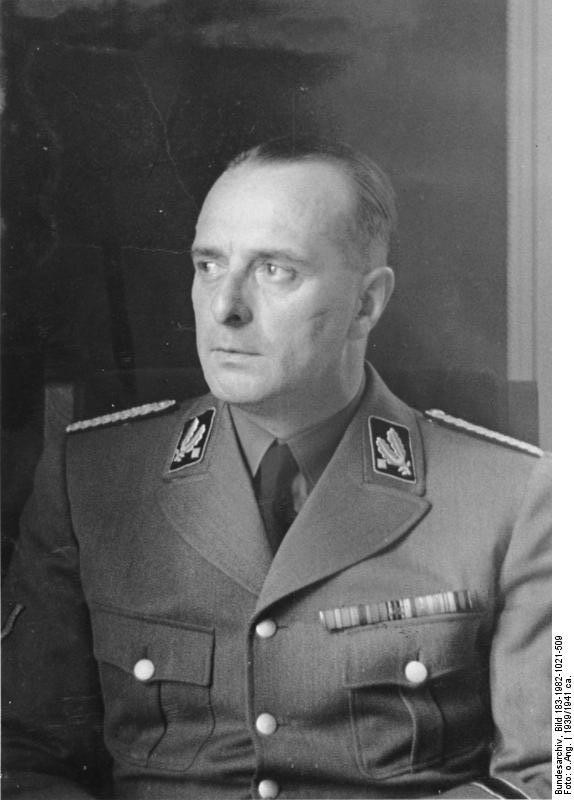 Hans Albin Rauter. Foto: Bundesarchiv