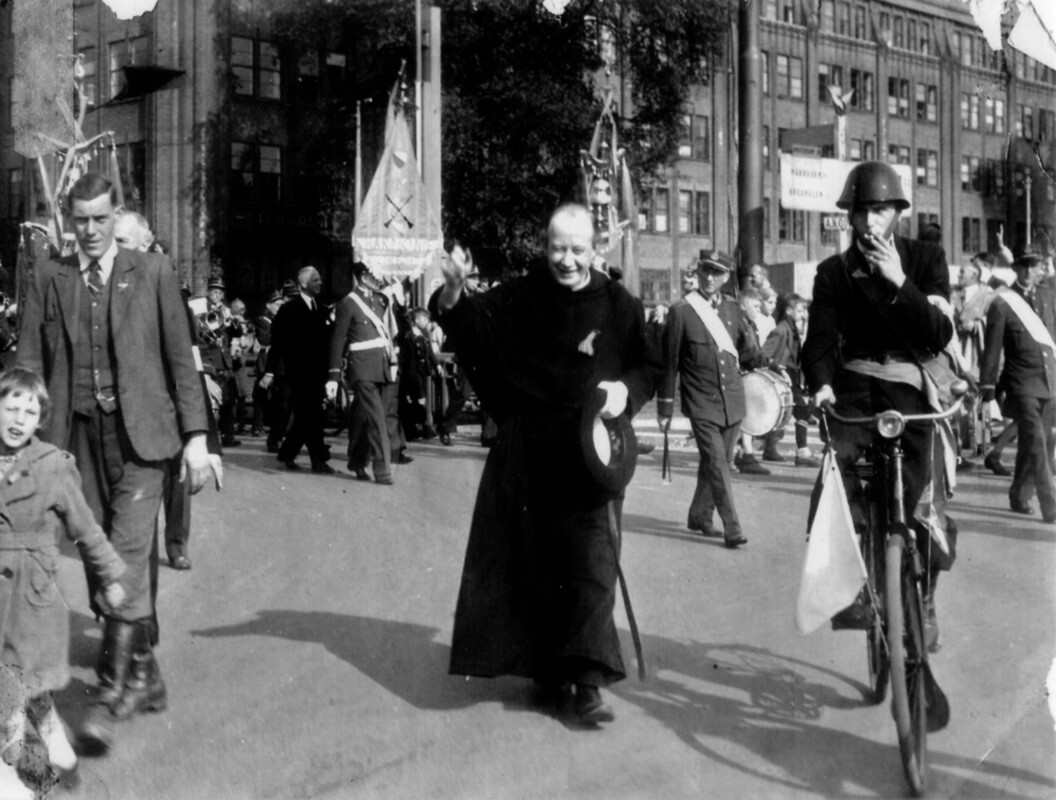 Van Nuenen op 7 mei 1945. Foto: Volksbuurtmuseum/HUA