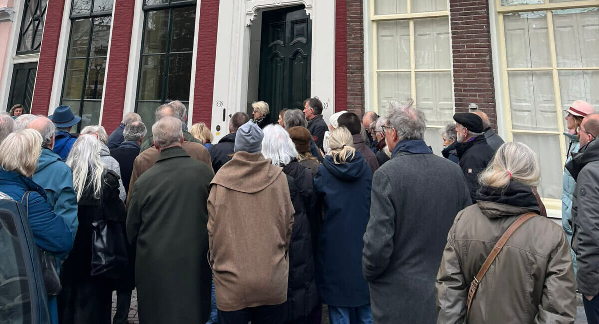 Er waren vanochtend meer dan vijftig belangstellenden. Foto: Annemarie van den Brink