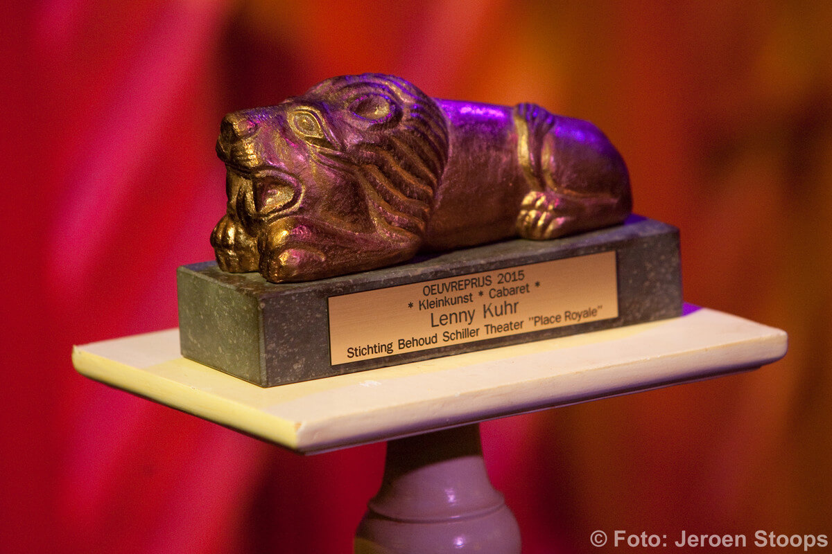 De trofee. Foto: Jeroen Stoops