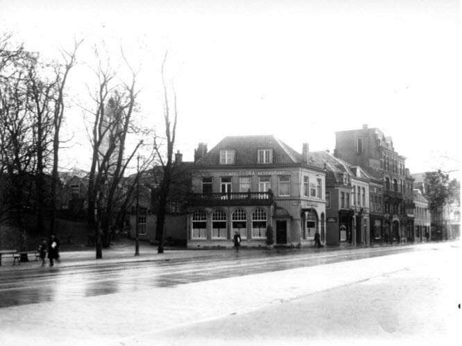 Café Flora rond 1950. Foto: Het Utrechts Archief