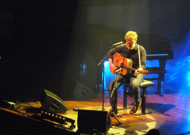 De Ierse singer- songwriter Glen Hansard. Foto: R. Del Negro