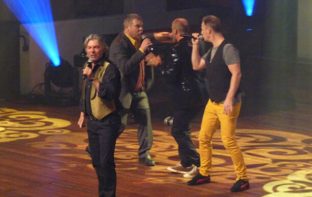 The Flying Pickets. Foto: R. Del Negro