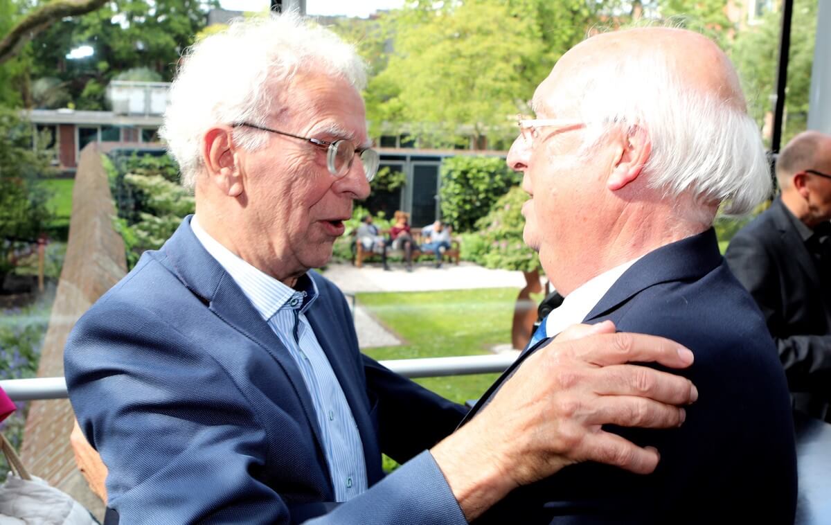 Hans van Echtelt en Ad van Liempt. Foto: Ton van den Berg
