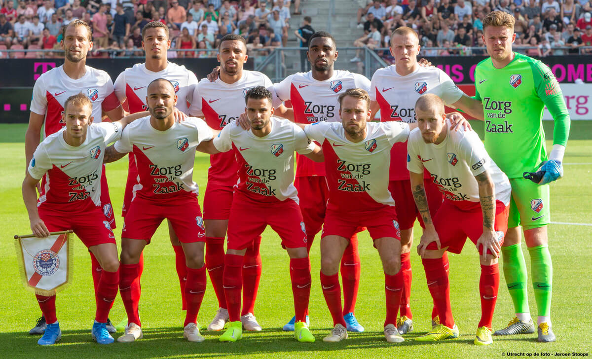 FC Utrecht in juli 2019 op weg naar het seizoen 2019-2020. Foto: Jeroen Stoops