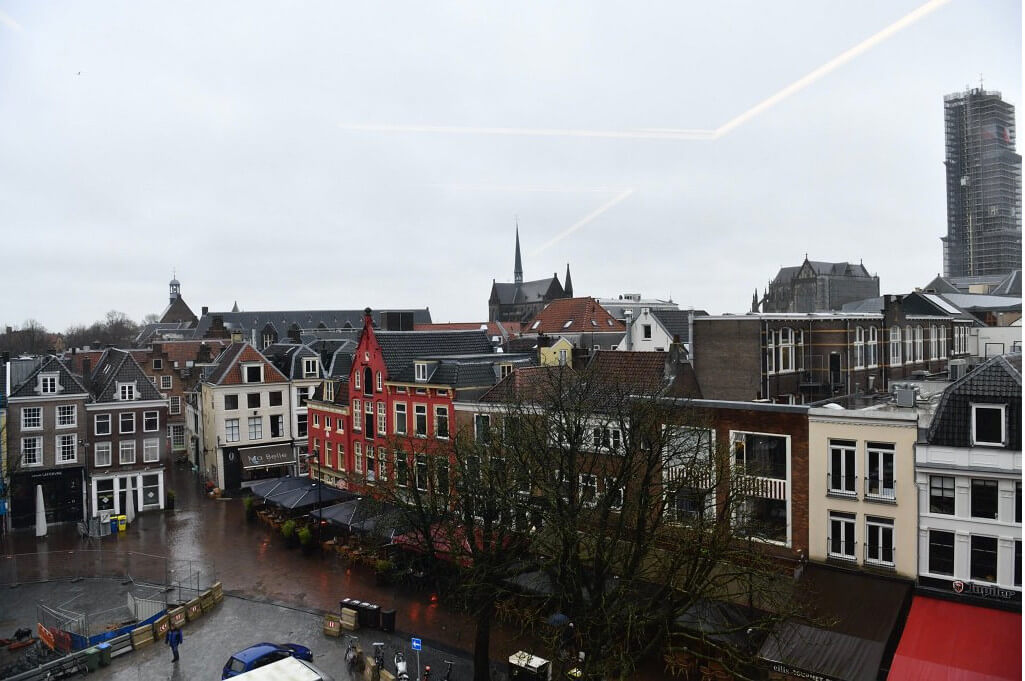 Uitkijk op de stad. Foto: Rob van der Lingen