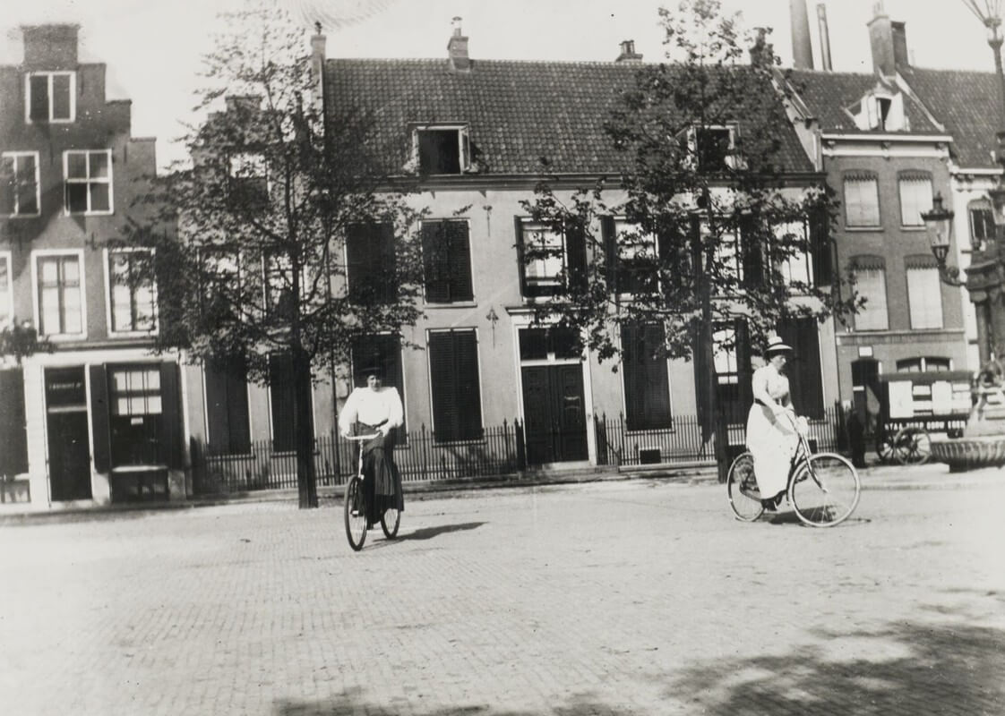 De Neude circa 1905. Foto: J.H. Moesman/HUA