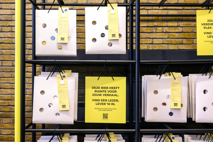 Amateurboeken uit Bieb Utrecht voor altijd bewaard